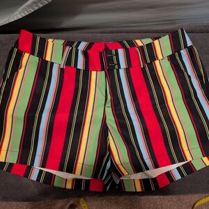 Loudmouth Multicolor Striped Women's Shorts